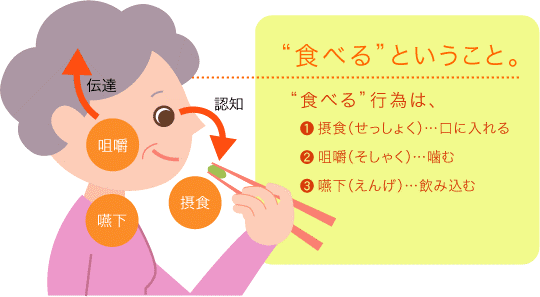 口から食べるって幸せなこと！!